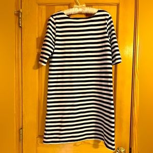 Faded Glory Striped Cotton blend dress